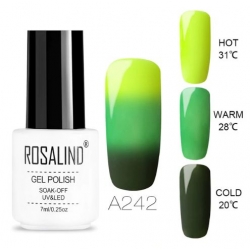 Гел Лак Термо 3в1 7ml A242 Rosalind Гел Лак Термо 3в1 7ml A242 Rosalind